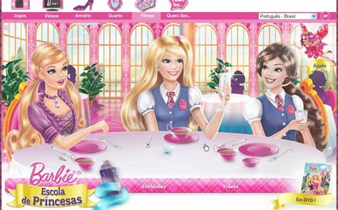 jogo da barbie escola de princesas - jogo Barbie escola de princesas original